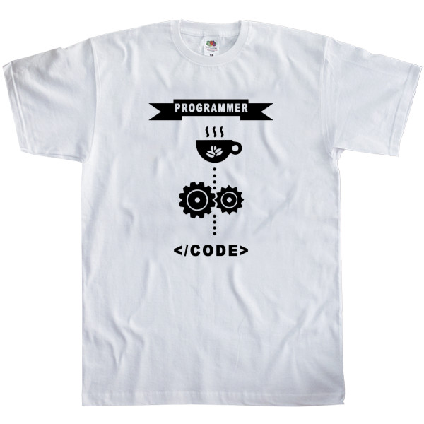 Men's T-Shirt Fruit of the loom - Programmer 1 - Mfest