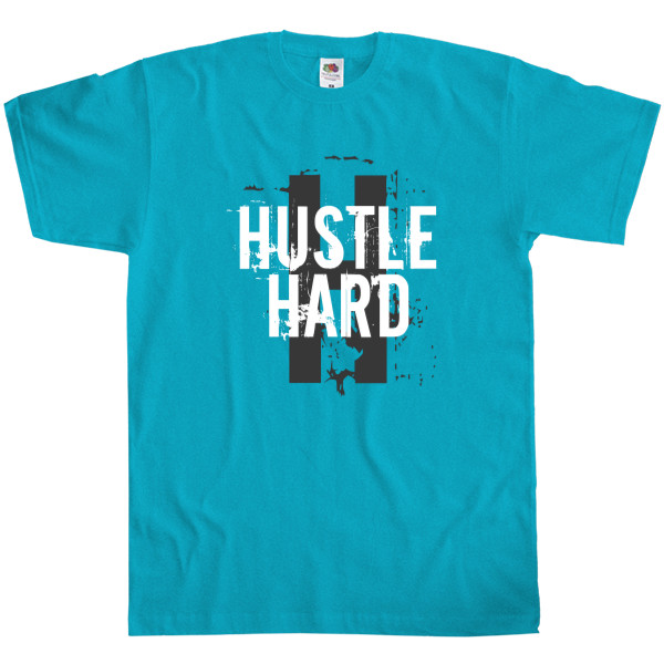 Men's T-Shirt Fruit of the loom - Hustle Hard - Mfest