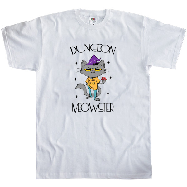 Men's T-Shirt Fruit of the loom - Dungeon Meowster 2 - Mfest