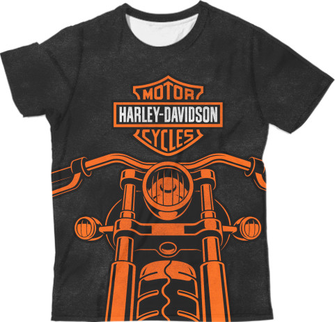 Футболка 3D Мужская - Harley-Davidson [3] - Mfest