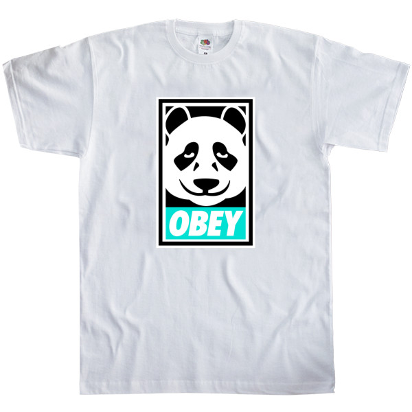 Men's T-Shirt Fruit of the loom - Obey (8) - Mfest