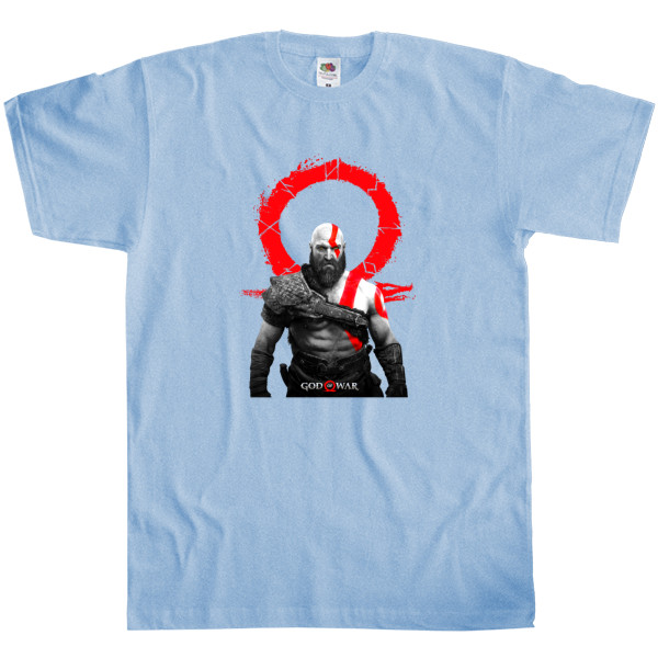 Men's T-Shirt Fruit of the loom - GOD OF WAR 4 - Mfest