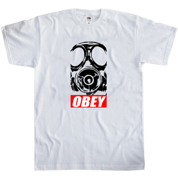 Футболка Класика Чоловіча Fruit of the loom - Obey (12) - Mfest