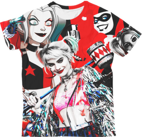 Man's T-shirt 3D - Харли Квинн / Harley Quinn - Mfest