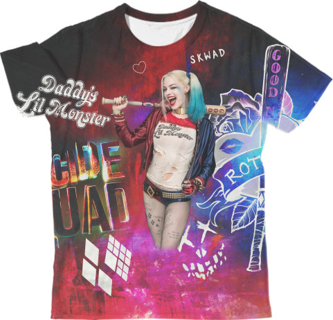 Man's T-shirt 3D - Харли Квинн / Harley Quinn 2 - Mfest