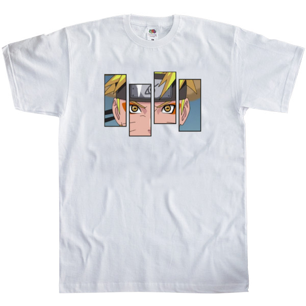 Men's T-Shirt Fruit of the loom - naruto 2 - Mfest