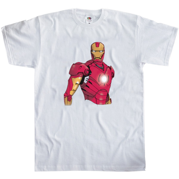 Iron Man - Футболка Класика Чоловіча Fruit of the loom - Iron Man 6 - Mfest