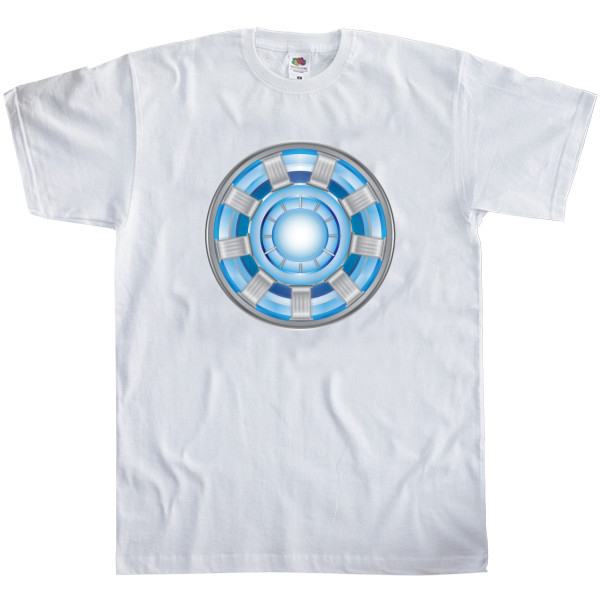 Men's T-Shirt Fruit of the loom - Сердце Iron man 1 - Mfest