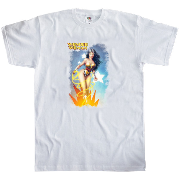 Men's T-Shirt Fruit of the loom - Wonder Woman 1 - Mfest