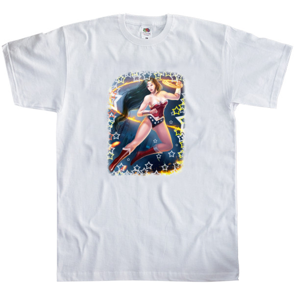 Men's T-Shirt Fruit of the loom - Wonder Woman 9 - Mfest