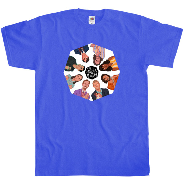 Men's T-Shirt Fruit of the loom - umbrella academy fanart - Mfest