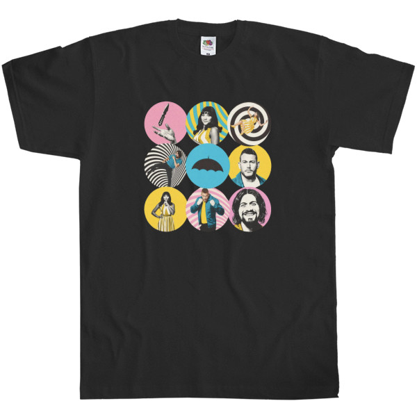 Men's T-Shirt Fruit of the loom - umbrella academy fanart 2 - Mfest