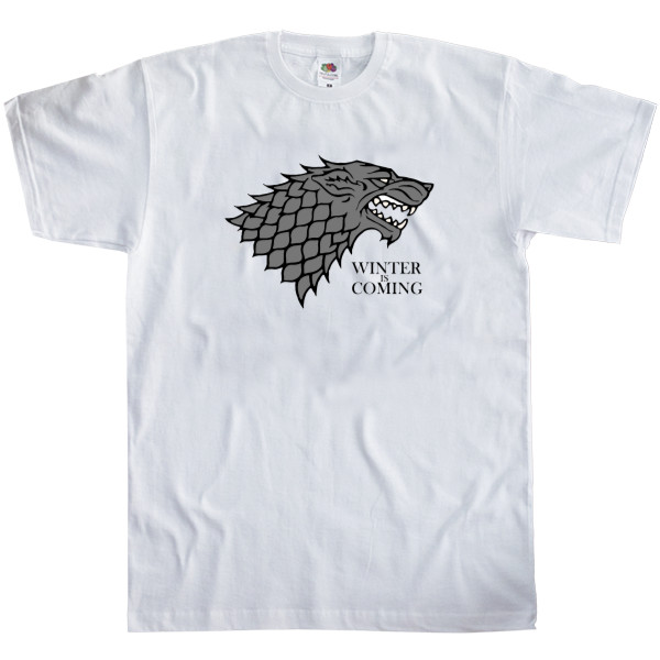 Men's T-Shirt Fruit of the loom - Winter is coming 3 - Mfest