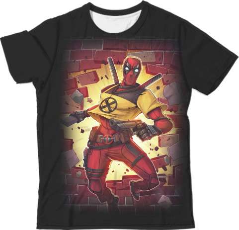 Man's T-shirt 3D - Deadpool (1) - Mfest