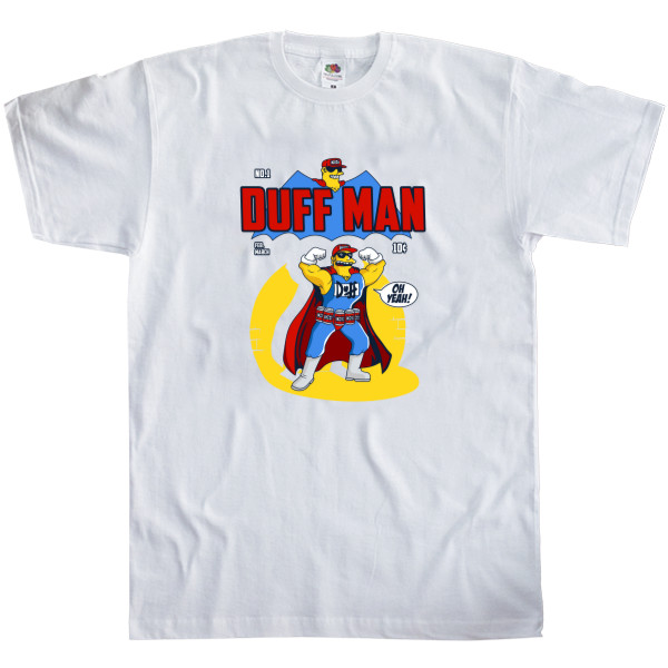 Men's T-Shirt Fruit of the loom - Duff Man (1) - Mfest