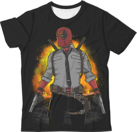 Man's T-shirt 3D - DeadPool (PUBG) - Mfest