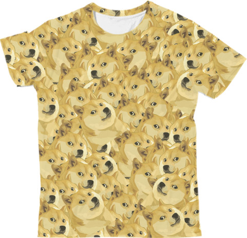 Man's T-shirt 3D - Doge - Mfest