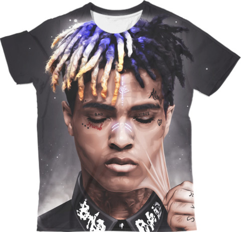 Man's T-shirt 3D - XXXTENTACION (4) - Mfest