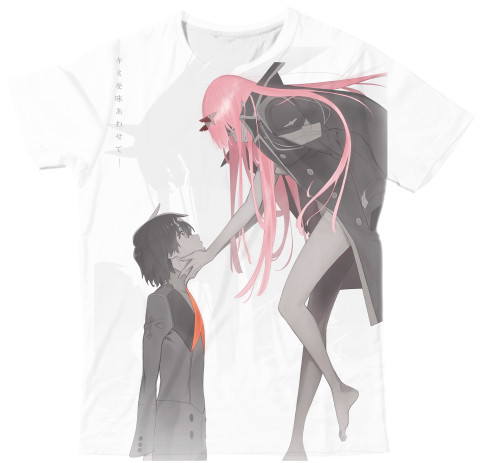 Man's T-shirt 3D - Милый во Франксе / Darling in the FranXX 2 - Mfest