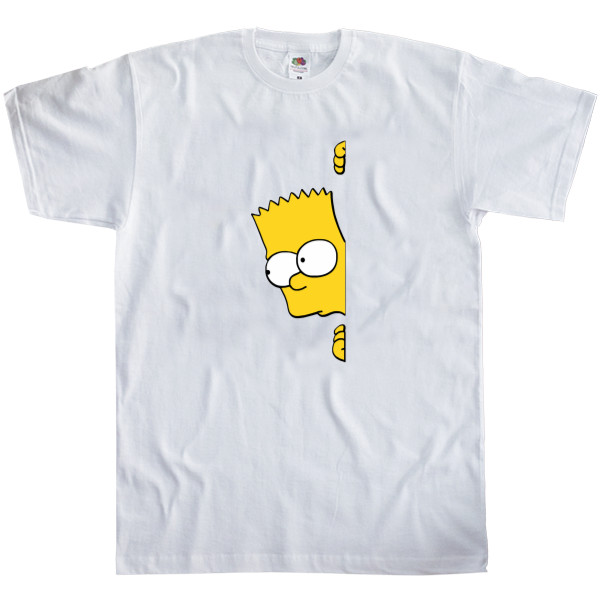 Men's T-Shirt Fruit of the loom - Bart Simpson 1 - Mfest