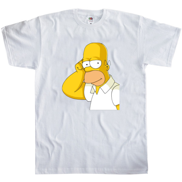 Men's T-Shirt Fruit of the loom - Homer Simpson 5 - Mfest