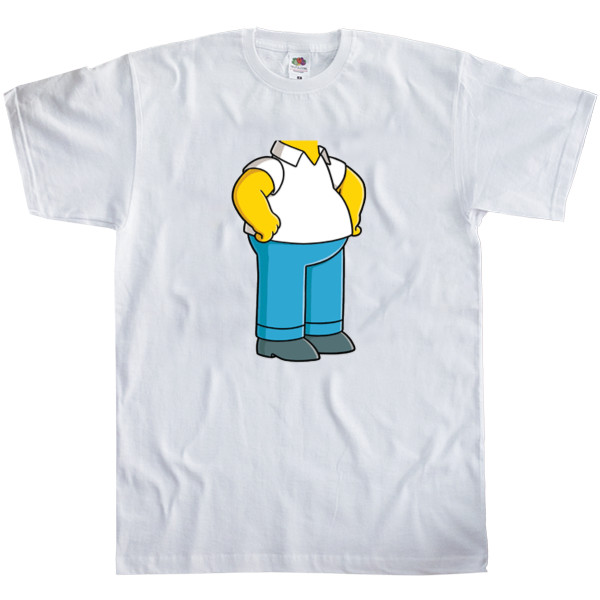 Men's T-Shirt Fruit of the loom - Homer Simpson 8 - Mfest