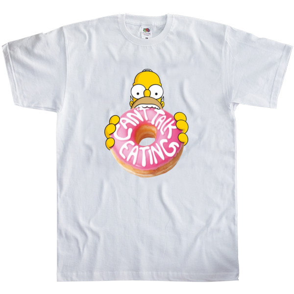 Men's T-Shirt Fruit of the loom - Homer Simpson 9 - Mfest