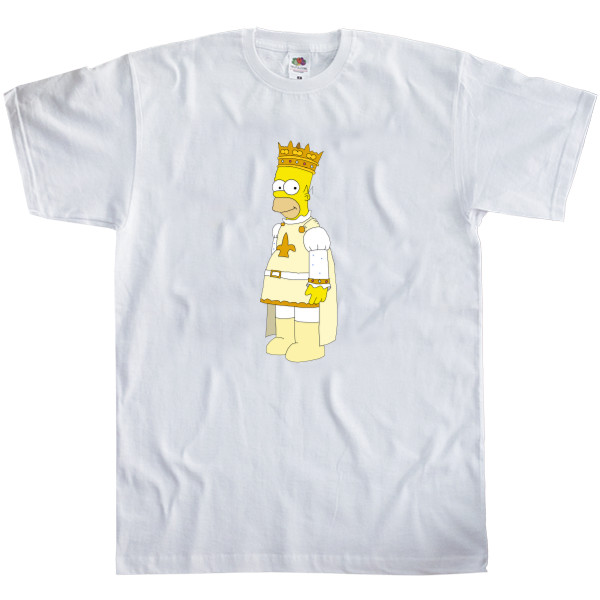 Men's T-Shirt Fruit of the loom - Simpson art 5 - Mfest