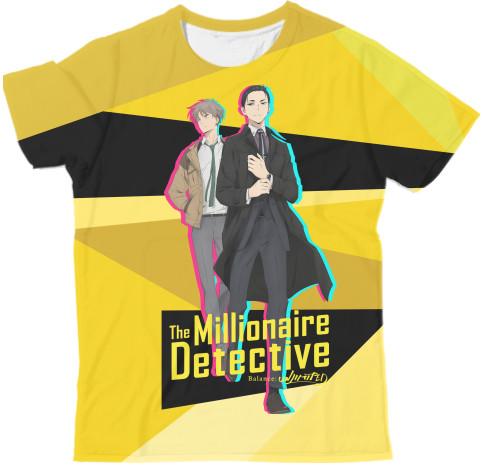 Man's T-shirt 3D - Богатый детектив. Баланс: Неограничен 5 / The Millionaire Detective. Balance: Unlimited - Mfest