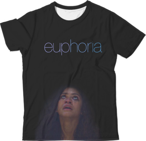 Man's T-shirt 3D - zendaya euphoria - Mfest