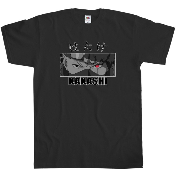 Men's T-Shirt Fruit of the loom - Kakashi Hatake Naruto - Mfest