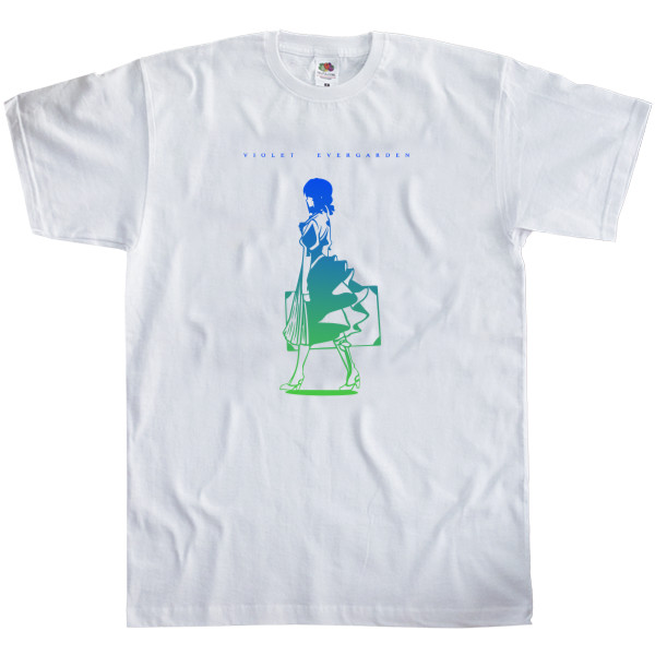 Men's T-Shirt Fruit of the loom - Вайолет Эвергарден / Violet Evergarden 3 - Mfest