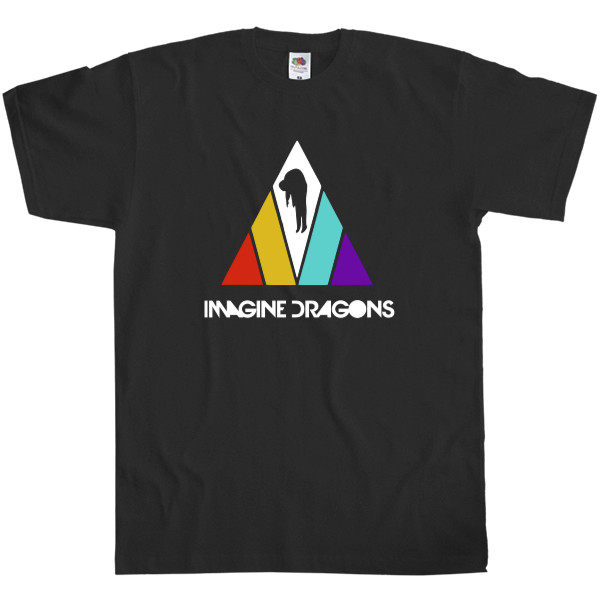 Men's T-Shirt Fruit of the loom - Imagine Dragons 5 - Mfest