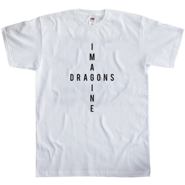 Men's T-Shirt Fruit of the loom - Imagine Dragons 13 - Mfest