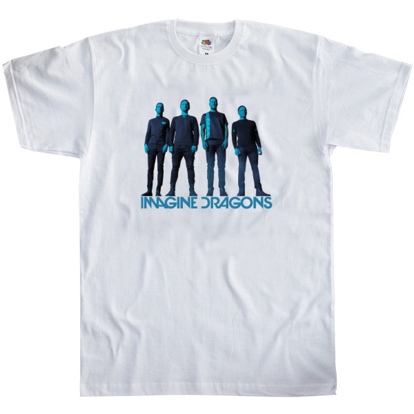 Men's T-Shirt Fruit of the loom - Imagine Dragons 15 - Mfest