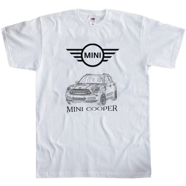 Men's T-Shirt Fruit of the loom - Mini Cooper - Mfest