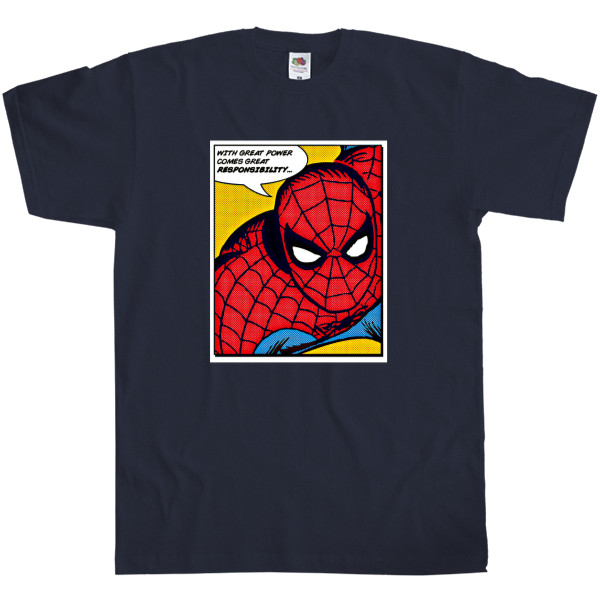 Men's T-Shirt Fruit of the loom - Spider man 14 - Mfest