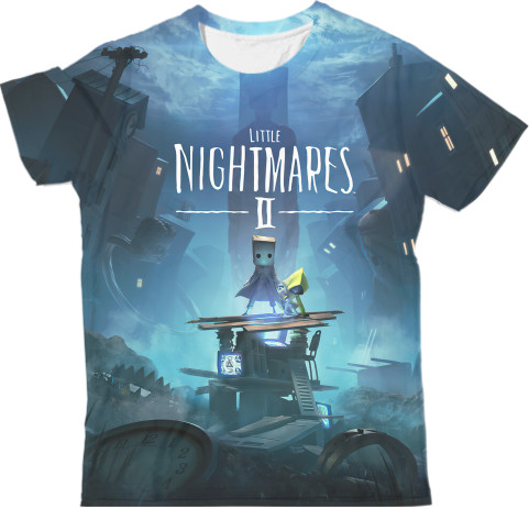 Man's T-shirt 3D - Little Nightmares 2 - Mfest