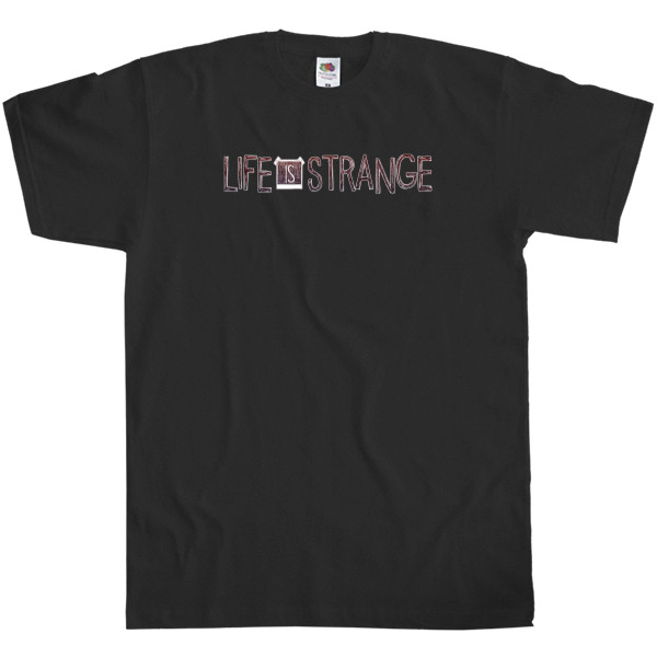 Men's T-Shirt Fruit of the loom - Life Is Strange Logo - Mfest