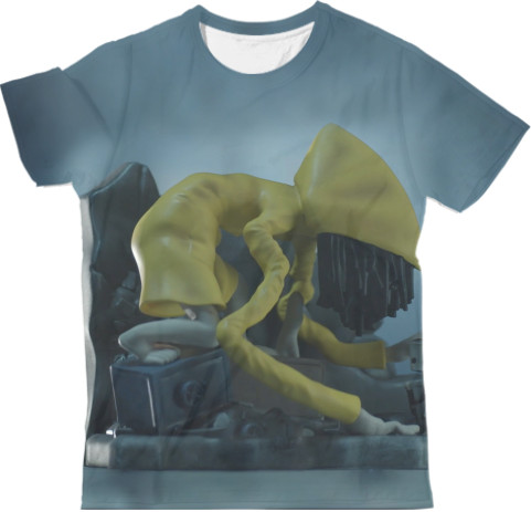 Man's T-shirt 3D - Little Nightmares 2 - Mfest