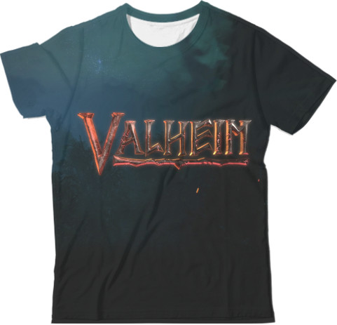 Man's T-shirt 3D - Valheim 3 - Mfest