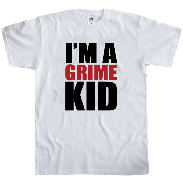 Men's T-Shirt Fruit of the loom - Grime Kid - Mfest