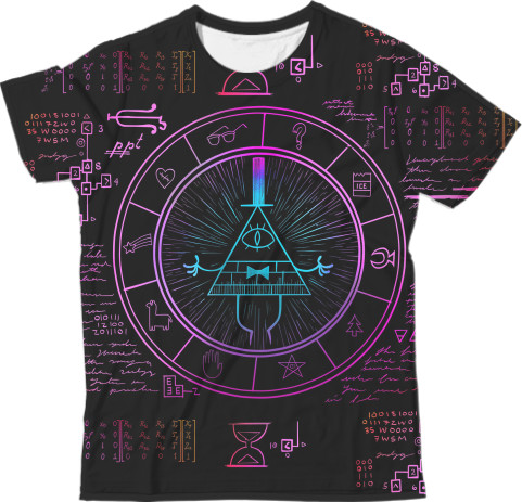 Man's T-shirt 3D - Gravity-Falls-5 - Mfest