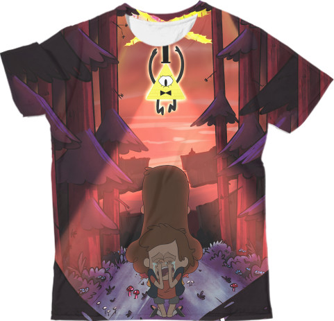 Man's T-shirt 3D - Gravity-Falls-10 - Mfest