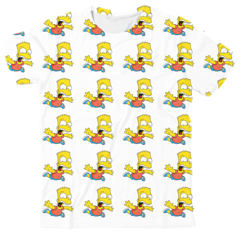 Man's T-shirt 3D - Simpsons-9 - Mfest