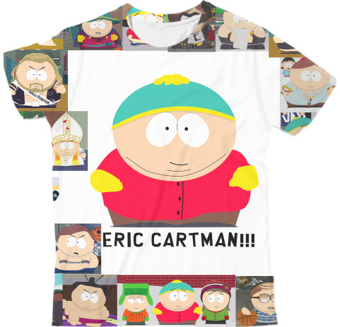 Man's T-shirt 3D - South Park-5 - Mfest