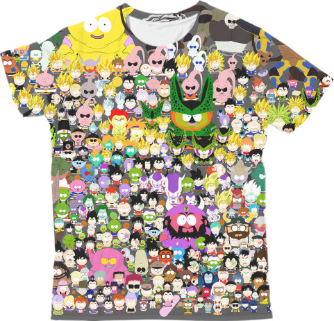 Man's T-shirt 3D - South Park-6 - Mfest