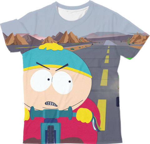 Man's T-shirt 3D - South Park-8 - Mfest