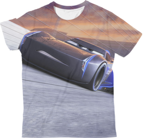 Man's T-shirt 3D - Cars-2 - Mfest