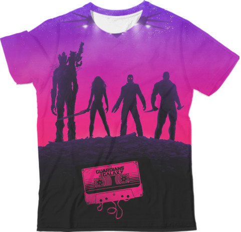 Man's T-shirt 3D - Guardians-of-the-Galaxy-1 - Mfest